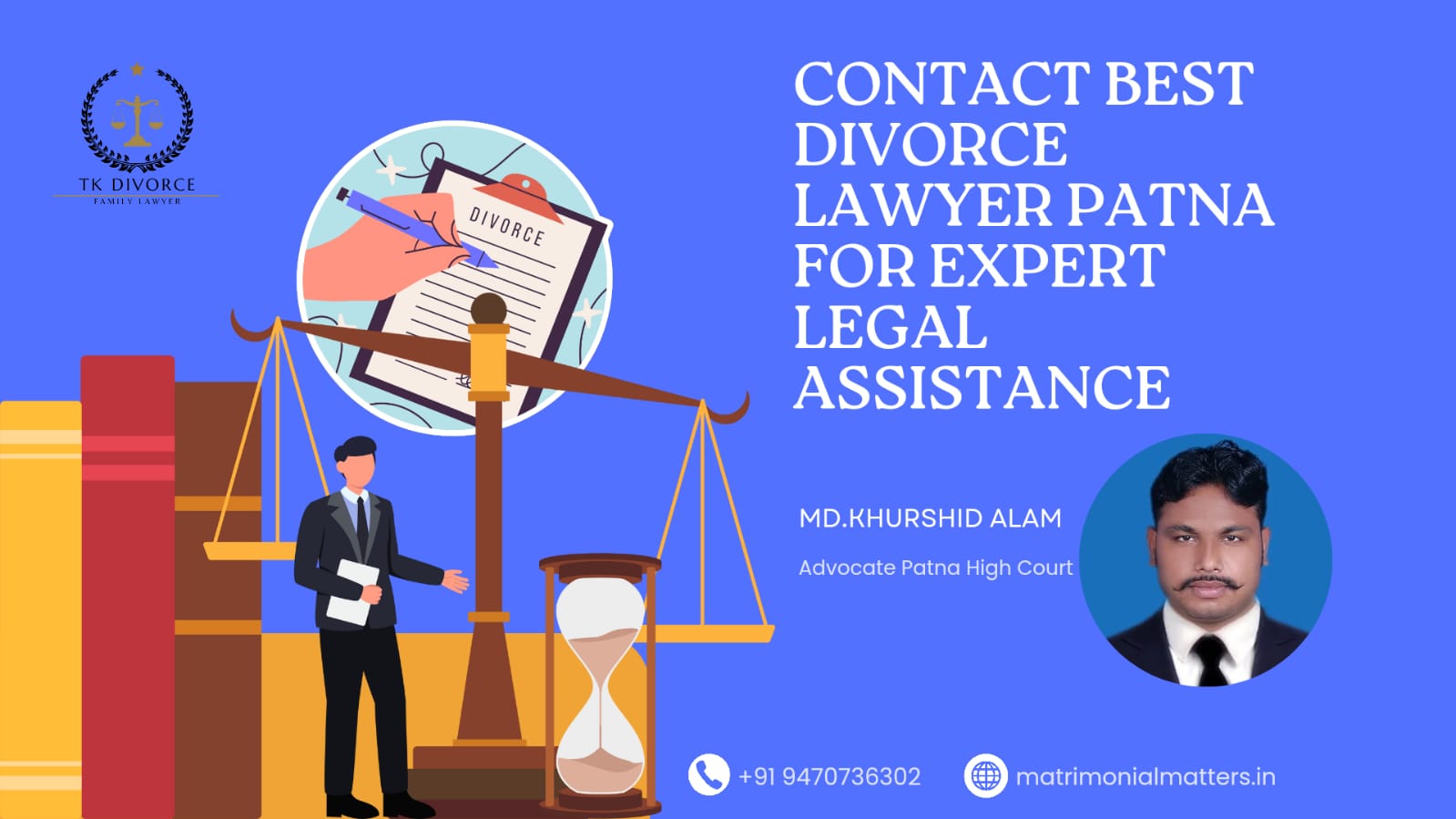 Contact best divorce lawyer in Patna